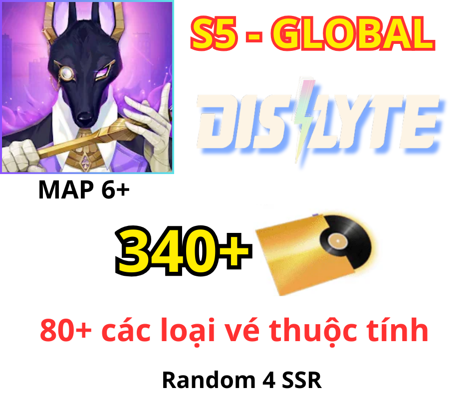 S5 - Dislyte 340 + Đĩa Nhạc Vàng